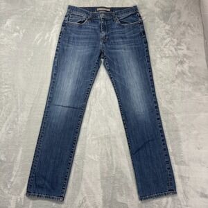 Joe's The Brixton Narrow Jeans Mens 33 (34x33) Blue Denim Stretch Straight Leg